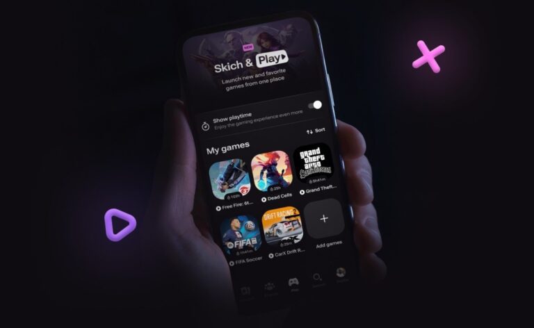 Skich, a discovery app for mobile games, now lets you launch and manage downloads