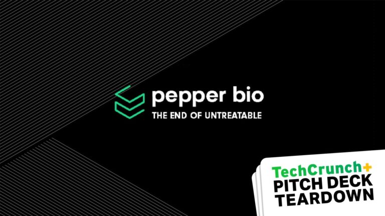 Sample Seed pitch deck: Pepper Bio's $6.5M deck | TechCrunch