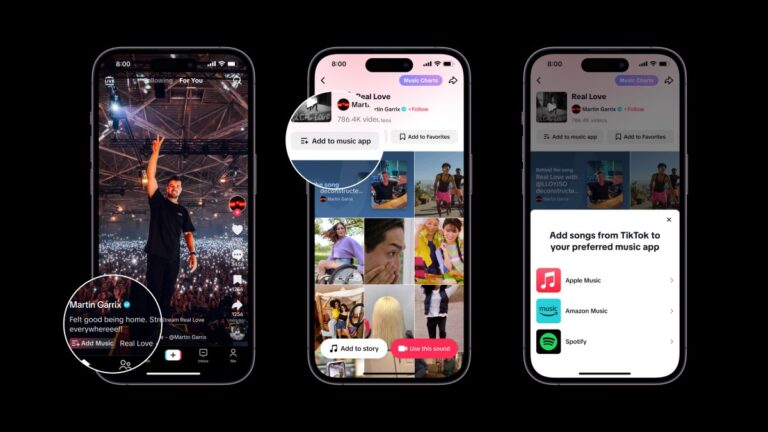 TikTok launches its 'Add to Music app' feature available in over 160 countries