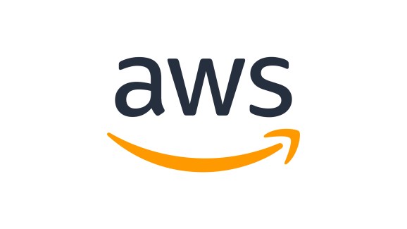 AWS logo centered