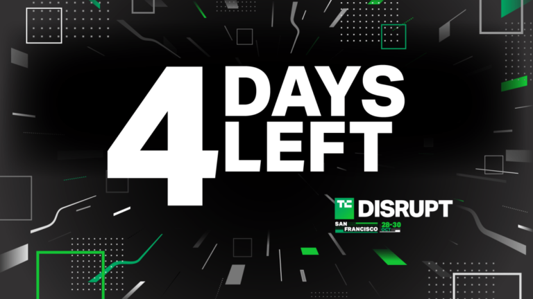Early bird gets the savings — 4 days left for Disrupt sale | TechCrunch