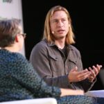 Plaid founder Zack Perret in conversation with Ingrid Lunden at TechCrunch Disrupt 2023. Ross Marlowe/TPG for TechCrunch
