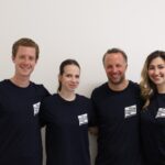 Italian Founders Fund team: Ascanio Orombelli, Monica Conti, Lorenzo Franzi and Alessandra Santi