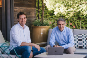 Enrique Linares and Oriol Juncosa, founders, Plus Partners